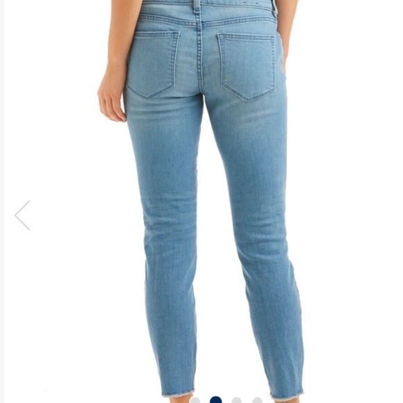 Vineyard Vines Furling Wash Raw Hem Skinny Denim Jeans Size 4 - Picture 4 of 8